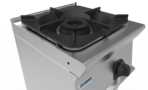 Gas cooker with one burner