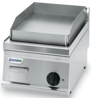 Gas fry-top, smooth plate - TOP