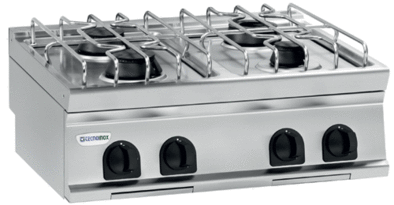 Gas cooker - ROD PAN burner - TOP