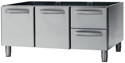 Closed cabinet for TOP elements